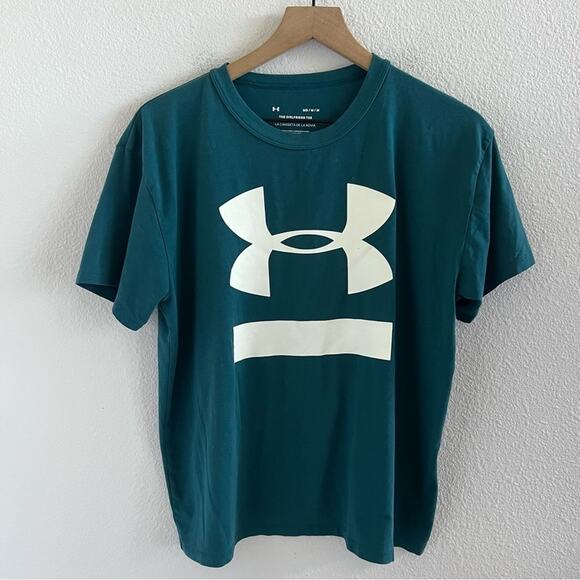 Under Armour The Girlfriend Tee T-Shirt Boxy Casual Athleisure Medium - Picture 1 of 4